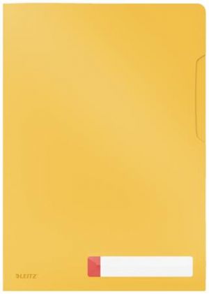 L Desky na dokumenty Leitz Cosy A4, neprůhledný PP 200 mic, 3 ks, teplá žlutá