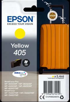 EPSON Singlepack Yellow 405 DURABrite Ultra Ink