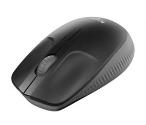 Logitech myš Wireless Mouse M190 - optická, 3 tlačítka, 1000dpi, černá
