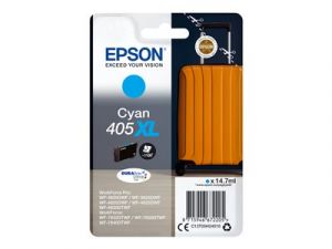 EPSON 405XL - 14.7 ml - XL - azurová - originál - blistr s RF / akustickým alarmem - inkou