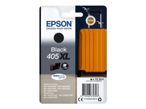 EPSON 405XL - 18.9 ml - XL - černá - originál - blistr s RF / akustickým alarmem - inkoust