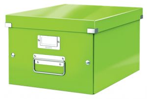 Univerzální krabice Leitz Click&Store, velikost M (A4), zelená