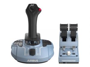 ThrustMaster TCA Officer Pack Airbus Edition - Joystick a plynový pedál - kabelové - pro P