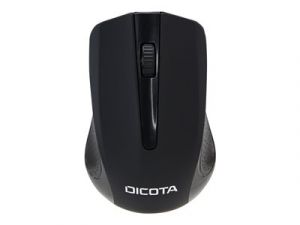 DICOTA Comfort - Myš - laser - bezdrátový - bezdrátový přijímač USB - černá