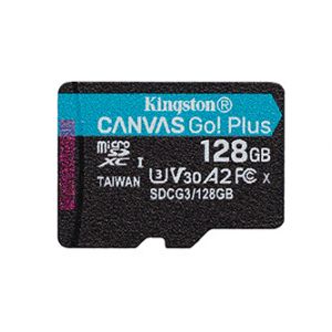 Kingston paměťová karta Canvas Go! Plus, 128GB, micro SDXC, SDCG3/128GBSP, UHS-I U3, bez a