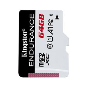 Kingston paměťová karta High-Endurance, 64GB, micro SDHC, SDCE/64GB, UHS-I U1 (Class 10),