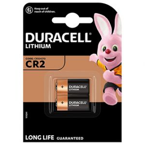Baterie alkalická, CR2, Duracell, blistr, 2-pack, 42453