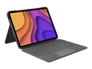 LOGITECH, Folio Touch for iPad Air 4th OXFORD GREY - anglická klávesnice