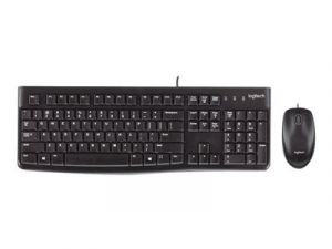 Logitech Desktop MK120 - sada klávesnice a myši - USB - ruská