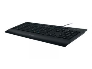 Logitech Corded K280e - Klávesnice - USB - ruština