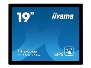 19" iiyama TF1934MC-B7X: IPS, 1280x1024, capacitive, 10P, 350cd/m2, VGA, DP, HDMI, IP65, č
