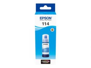 Epson 114 - 70 ml - azurová - originální - doplnění inkoustu - pro EcoTank ET-8500, ET-855