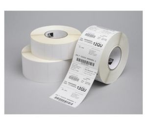 Label, Paper, 38x25mm; Thermal Transfer, Z-Perform 1000T, Uncoated, Permanent Adhesive, 25
