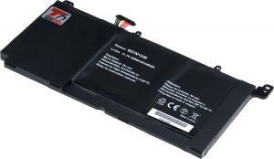 Baterie T6 power Asus VivoBook S551L, R551L, K551L, V551L serie, 4400mAh, 49Wh, Li-pol, 3c