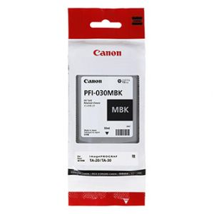 Canon originální ink PFI-030MBK, matt black, 55ml, 3488C001, Canon iPF TA-20, iPF TA-30