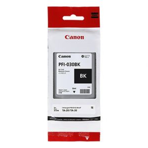 Canon originální ink PFI-030BK, black, 55ml, 3489C001, Canon iPF TA-20, iPF TA-30