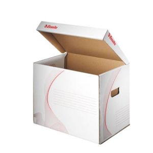 Esselte Standard archivační kontejner na 3 krabice/pořadače, bílá