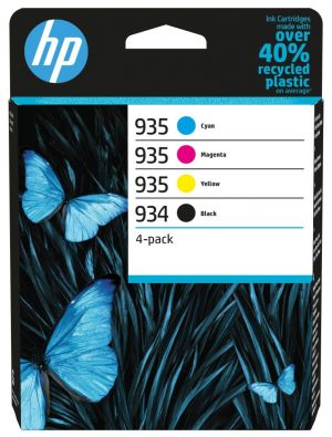 HP 934 Black / 935 CMY Ink 4-Pack, HP 934 Black / 935 CMY Ink 4-Pack