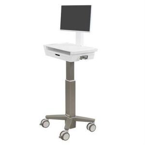 ERGOTRON CareFitt Slim 2.0 LCD Cart, 1 Drawer (1x1)Light-Duty Medical Cart, lehký vozík ,