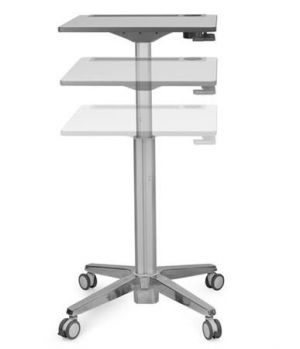 ERGOTRON LearnFitR Sit-Stand DeskMobile Student Desk, pracovní pojízdný stolek, k sezení i