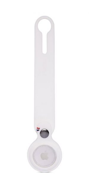 Decoded Silicone Loop, white - Apple Airtag