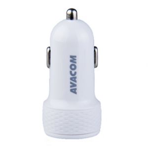 Avacom nabíječka do auta 5V, se dvěma USB výstupy 5V/1A - 3,1A