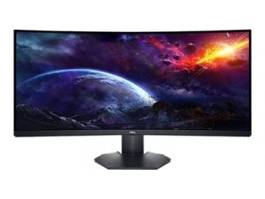 DELL monitor DELL-S3422DWG, Curved  Gaming Monitor, 86.4cm (34), 3440x1440, 3000:1, 2xHD