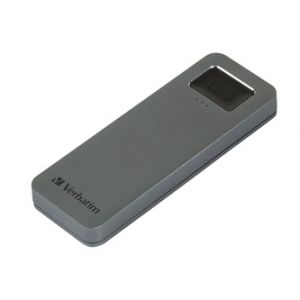 Externí disk SSD Verbatim USB 3.0 (3.2 Gen 1), 1TB, Executive Fingerprint Secure, 53657 ši
