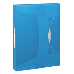 Box na dokumenty Esselte VIVIDA, 40 mm, modrá