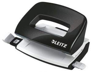 Mini děrovačka Leitz NeXXt 5060, černá