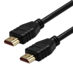 HDMI M- HDMI M, Ultra High Speed, 1m, zlacené konektory, černý, 8K@60Hz, 48Gb/s