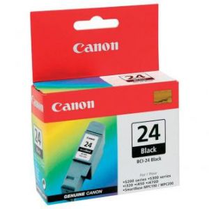 Canon originální ink BCI24BK, black, 130str., 6881A002, Canon S200, S300, i320, i450, MPC-
