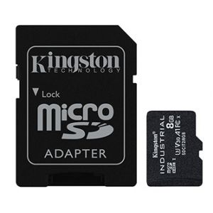 Kingston paměťová karta Industrial C10, 8GB, micro SDHC, SDCIT2/8GB, UHS-I U3 (Class 10),