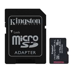 Kingston paměťová karta Industrial C10, 16GB, micro SDHC, SDCIT2/16GB, UHS-I U3 (Class 10)