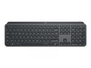 Logitech MX Keys - Klávesnice - podsvícená - Bluetooth - AZERTY - francouzská - grafit