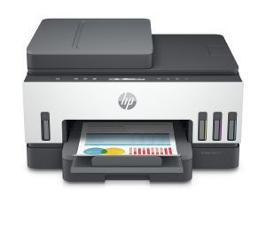 HP All-in-One Ink Smart Tank 750 (A4, 15/9 ppm, Duplex,USB, Wi-Fi, LAN, ADF)