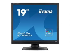 IIYAMA ProLite E1980D-B1 - LED monitor - 19" - 1280 x 1024 @ 60 Hz - TN - 250 cd/m2