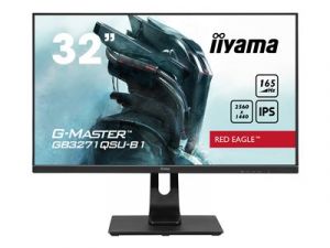 32" iiyama G-Master GB3271QSU-B1: IPS, WQHD@165Hz, 400cd/m2, 1ms, HDMI, DP, USB, FreeSync