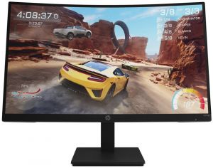 HP LCD X27qc curved QHD Gaming 27"/2560x1440 VA AG/16:9/3000:1/350cd/1ms/1xHDMI/1xDP/VESA/