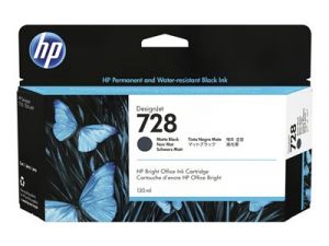 HP 728 130-ml Matte Black DesignJet Ink Cartridge