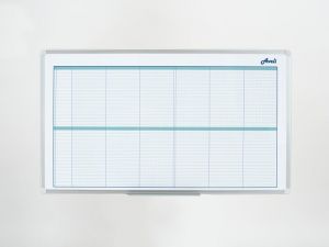 Plánovací tabule AVELI, kalendářní, 90x60 cm