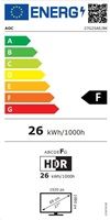 AOC MT VA LCD WLED 27" 27G2SAE/BK - VA panel, 165Hz, 1920x1080, D-Sub, 2xHDMI, DP, repro