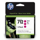 HP originální ink 3ED78A, HP 712, magenta, 29ml, HP 3-pack DesignJet Studio,T210,T230,T250