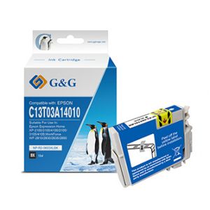 G&G kompatibilní ink s C13T03A14010, black, NP-R-0603XLBK, pro Epson Expression Home XP-21