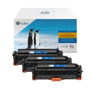 G&G kompatibilní toner s CC531A, black, NT-PH531UC, pro HP Color LaserJet CP2020/CP2025/CP