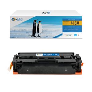 G&G kompatibilní toner s NT-PH2031C, HP 415A, W2031A, cyan, 2100str., pro HP Color LaserJ