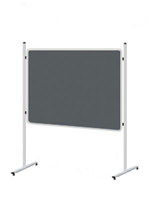 Textilní oboustranná tabule 180x120 cm na 190 cm stojanu