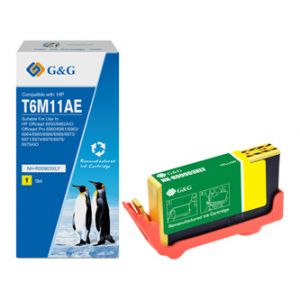 G&G kompatibilní ink s T6M11AE, yellow, 825str., NH-R00903XLY, pro HP Officejet Pro 6960/6