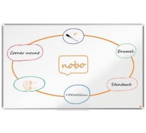 Smaltovaná magnetická tabule Nobo Premium Plus 1500 x 1000 mm
