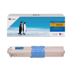 G&G kompatibilní toner s 44973534, magenta, NT-COC301FM, pro OKI C301, C321, MC332, MC342,